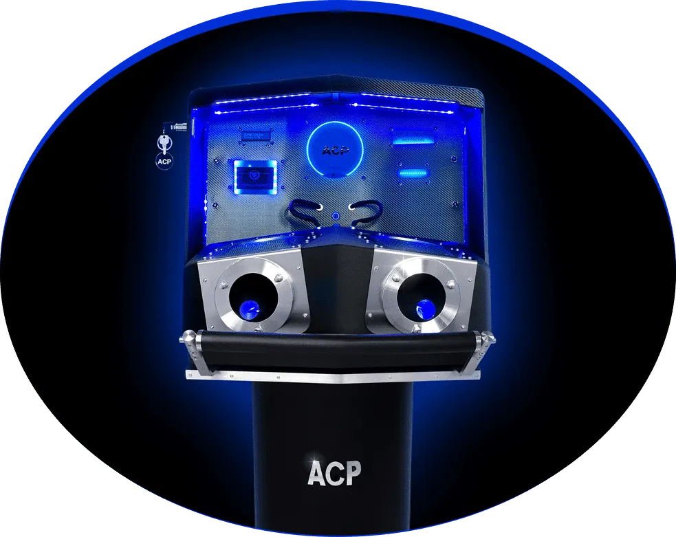 Das Alpha-Cooling-Gerät für die Handflächen